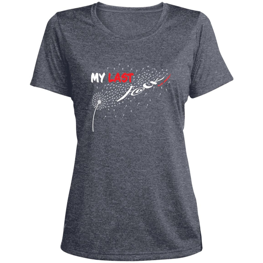 My Last F - True Navy Heather - Front