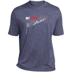 My Last F Unisex - True Navy Heather - Front