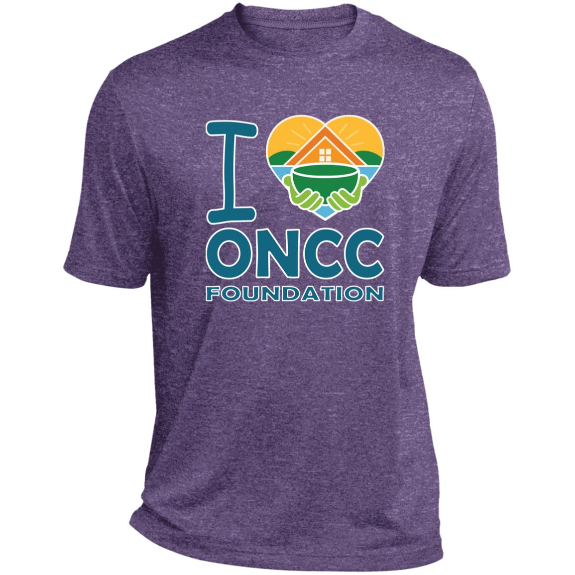 I Love ONCCF - Purple Heather - Front