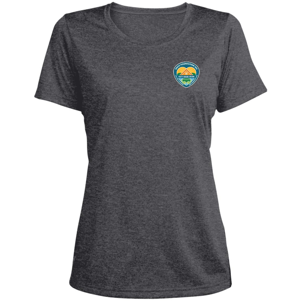 ONCCF Logo Ladies - Graphite Heather