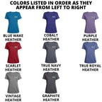 FATWO Basic - Ladies Heather Scoop Neck Performance Tee